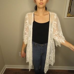 Lace Throw over